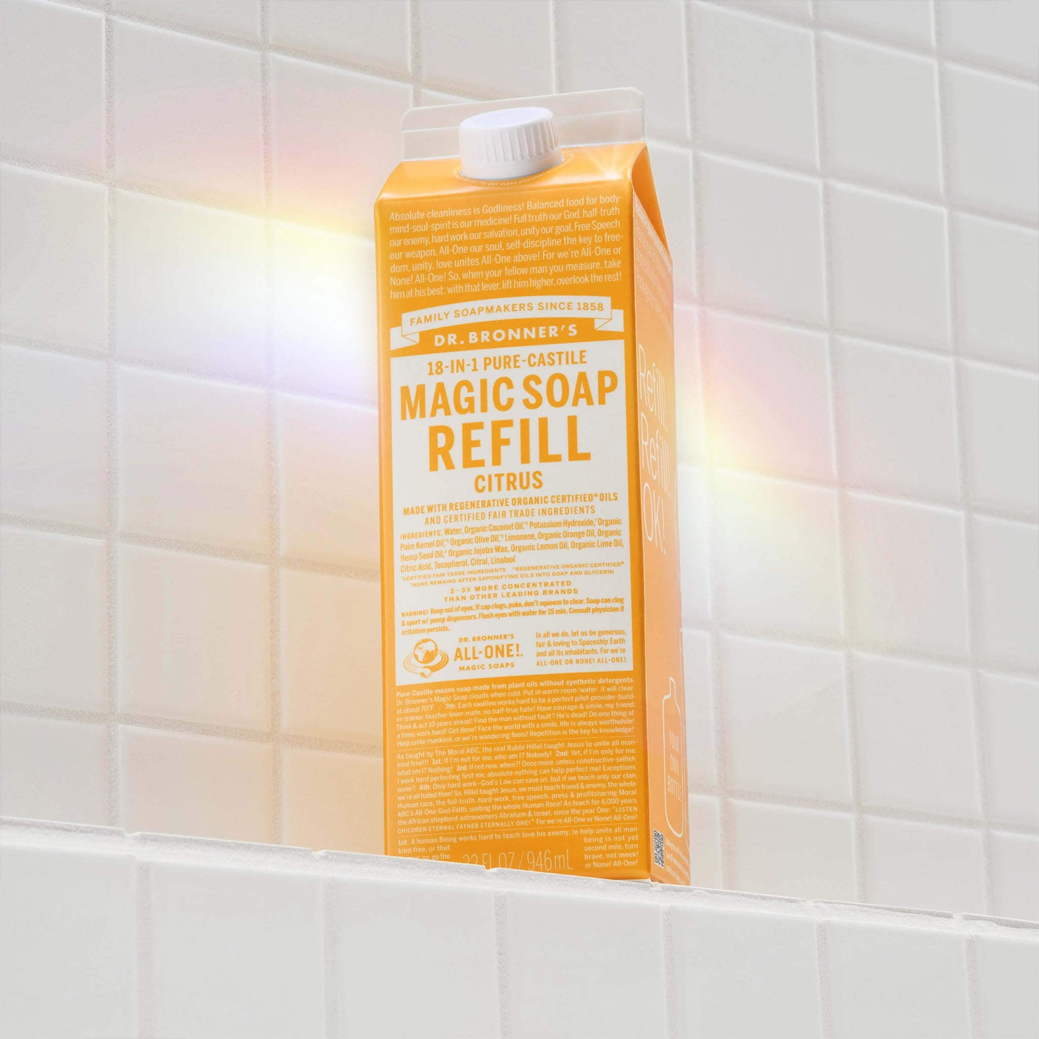 Alternative view of Citrus - Pure-Castile Magic Soap Refill