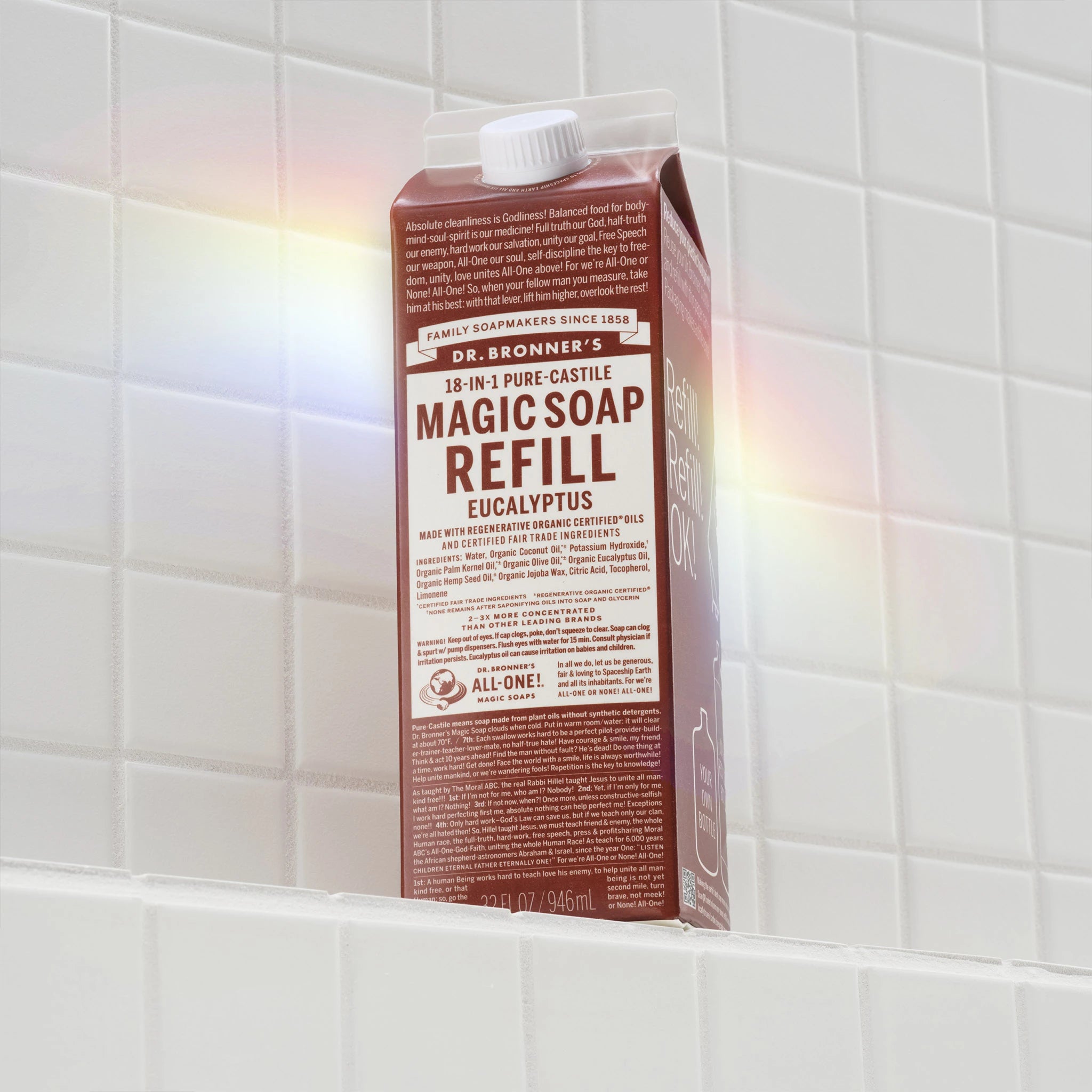 Alternative view of Eucalyptus - Pure-Castile Magic Soap Refill